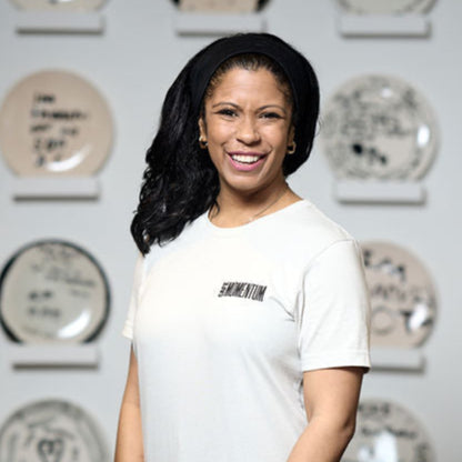 Change Lives Tee (Heather Cement)