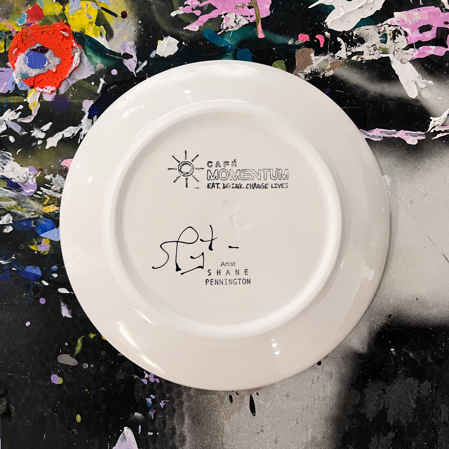 The Thankful Plate Project: Signature Sun to Heart to Hands Plate
