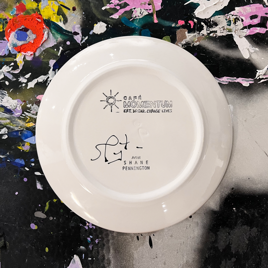 The Thankful Plate Project: Signature Sun to Heart to Hands Plate