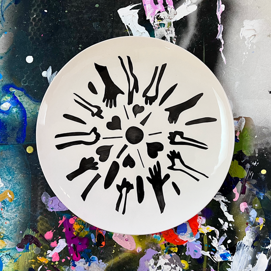 The Thankful Plate Project: Signature Sun to Heart to Hands Plate